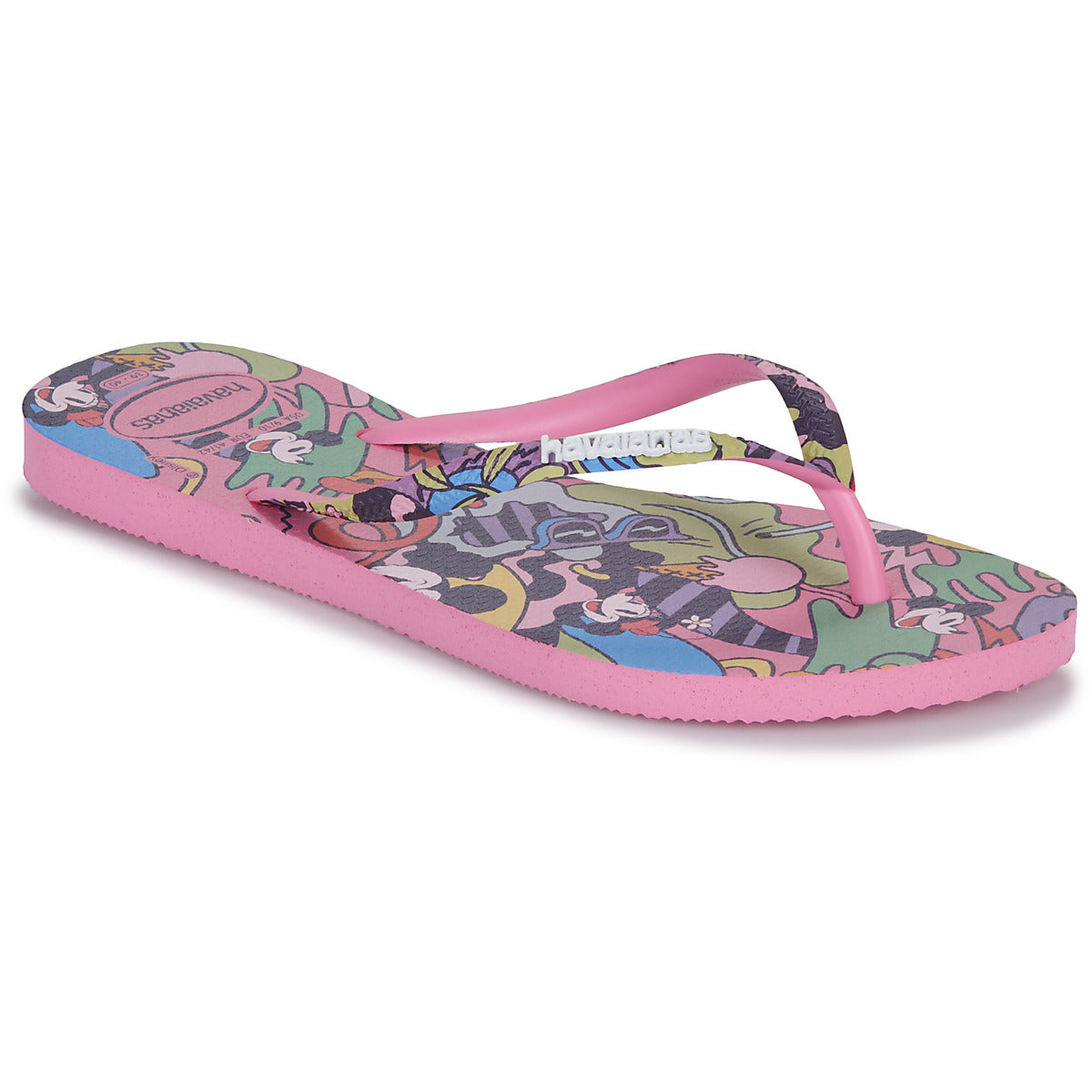 Infradito Donna Havaianas SLIM DISNEY STYLISH Rosa