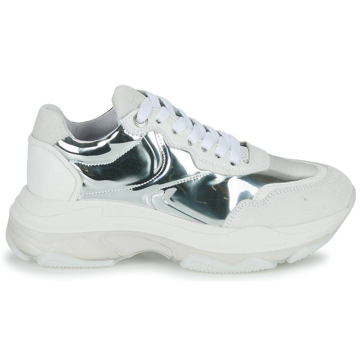 Sneakers basse Donna Bronx BAISLEY Argento