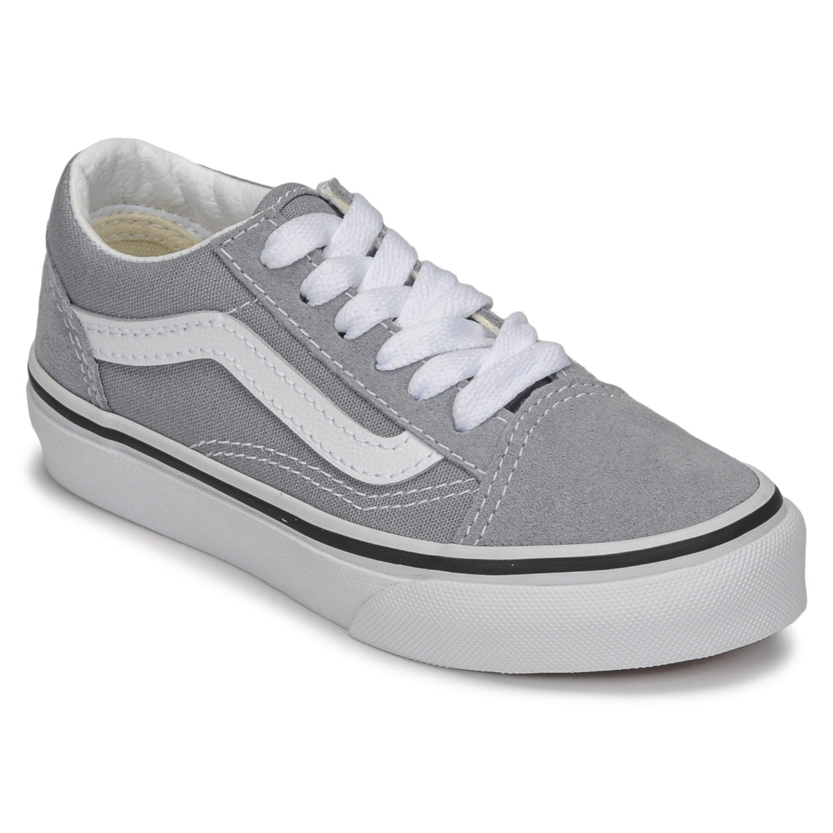 Scarpe bambini ragazza Vans  UY OLD SKOOL  Grigio