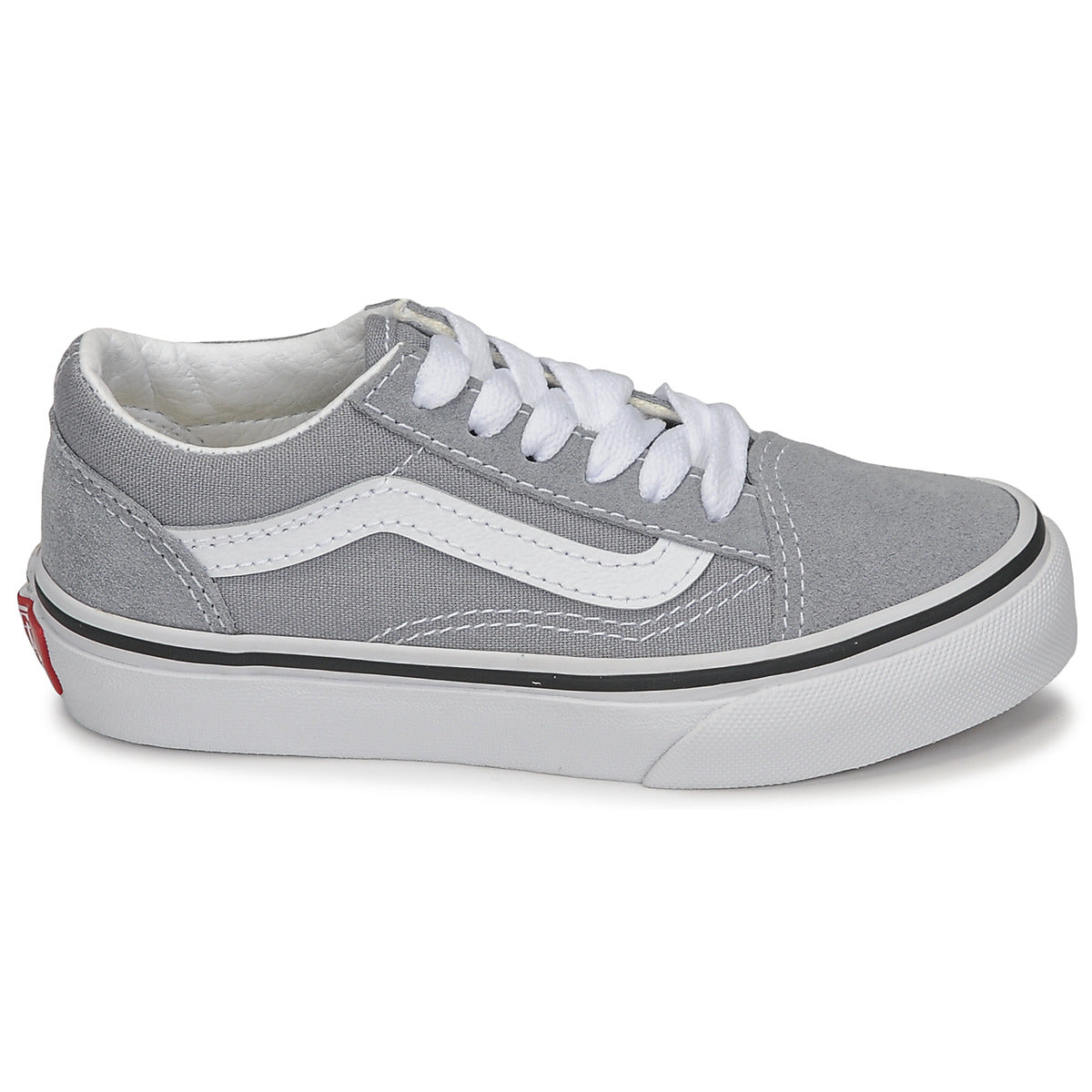 Scarpe bambini ragazza Vans  UY OLD SKOOL  Grigio