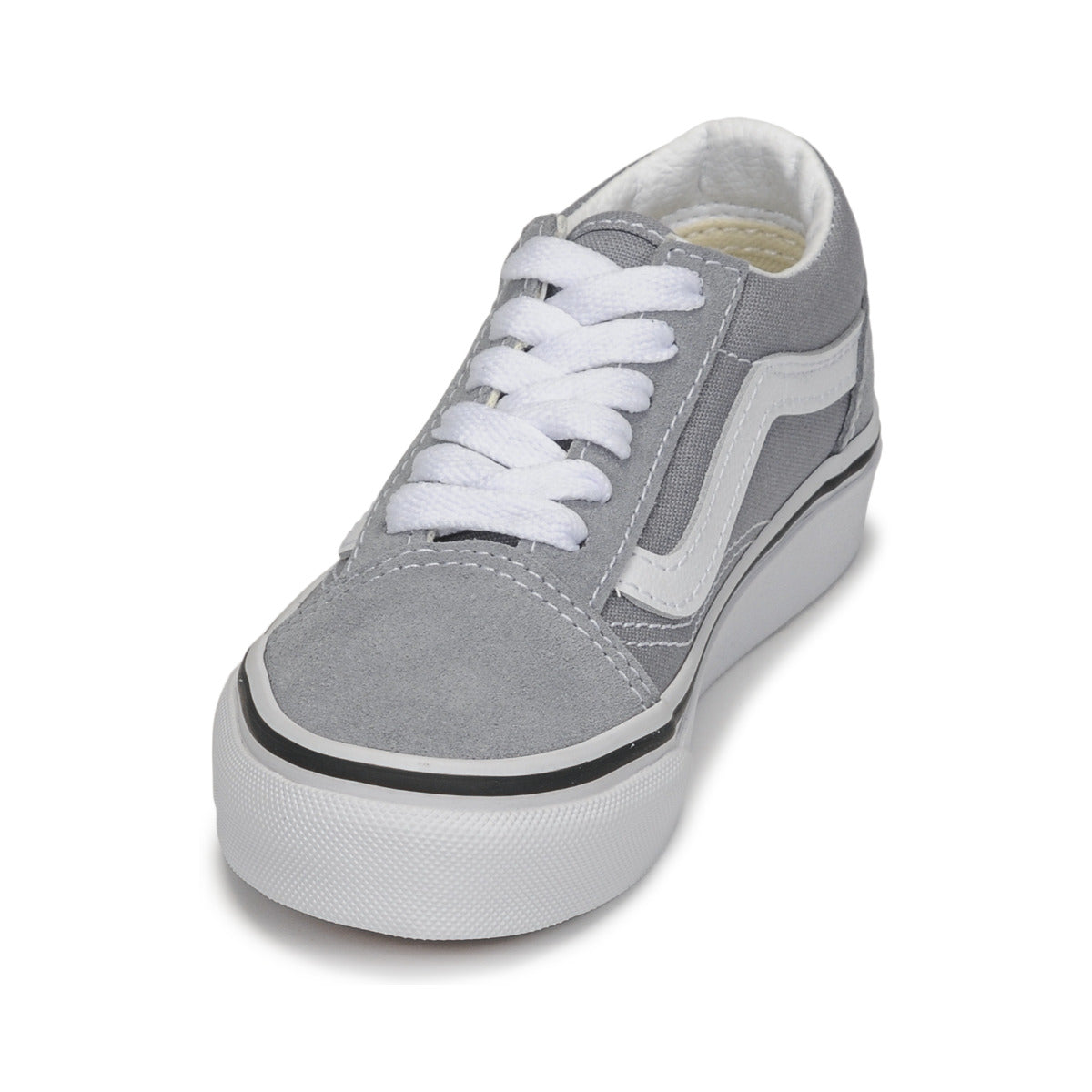 Scarpe bambini ragazza Vans  UY OLD SKOOL  Grigio