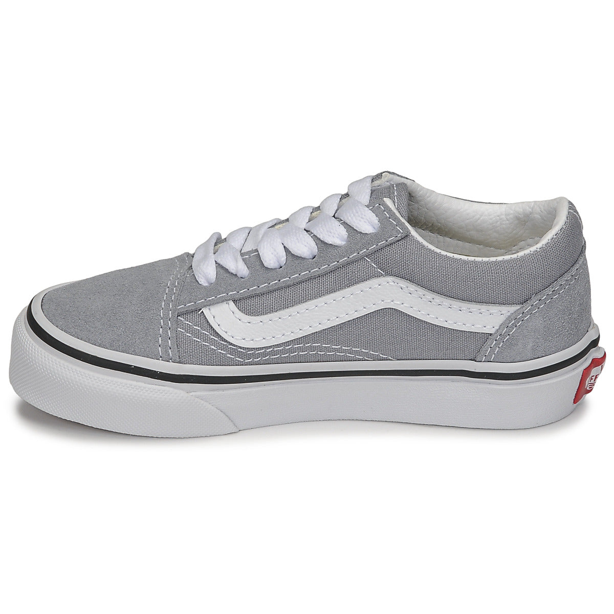 Scarpe bambini ragazza Vans  UY OLD SKOOL  Grigio