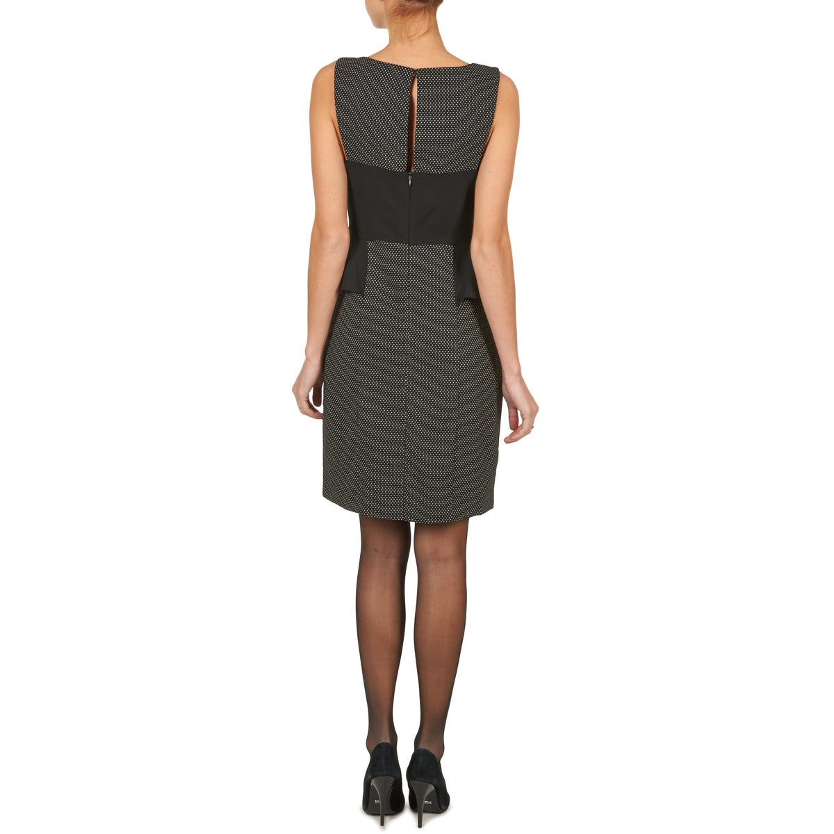 Abito corto Donna Manoukian PEPLUM Grigio