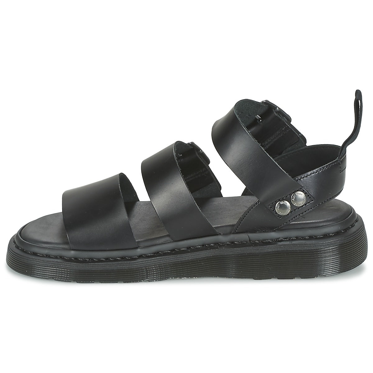 Sandali Donna Dr. Martens  GRYPHON BLACK BRANDO  Nero