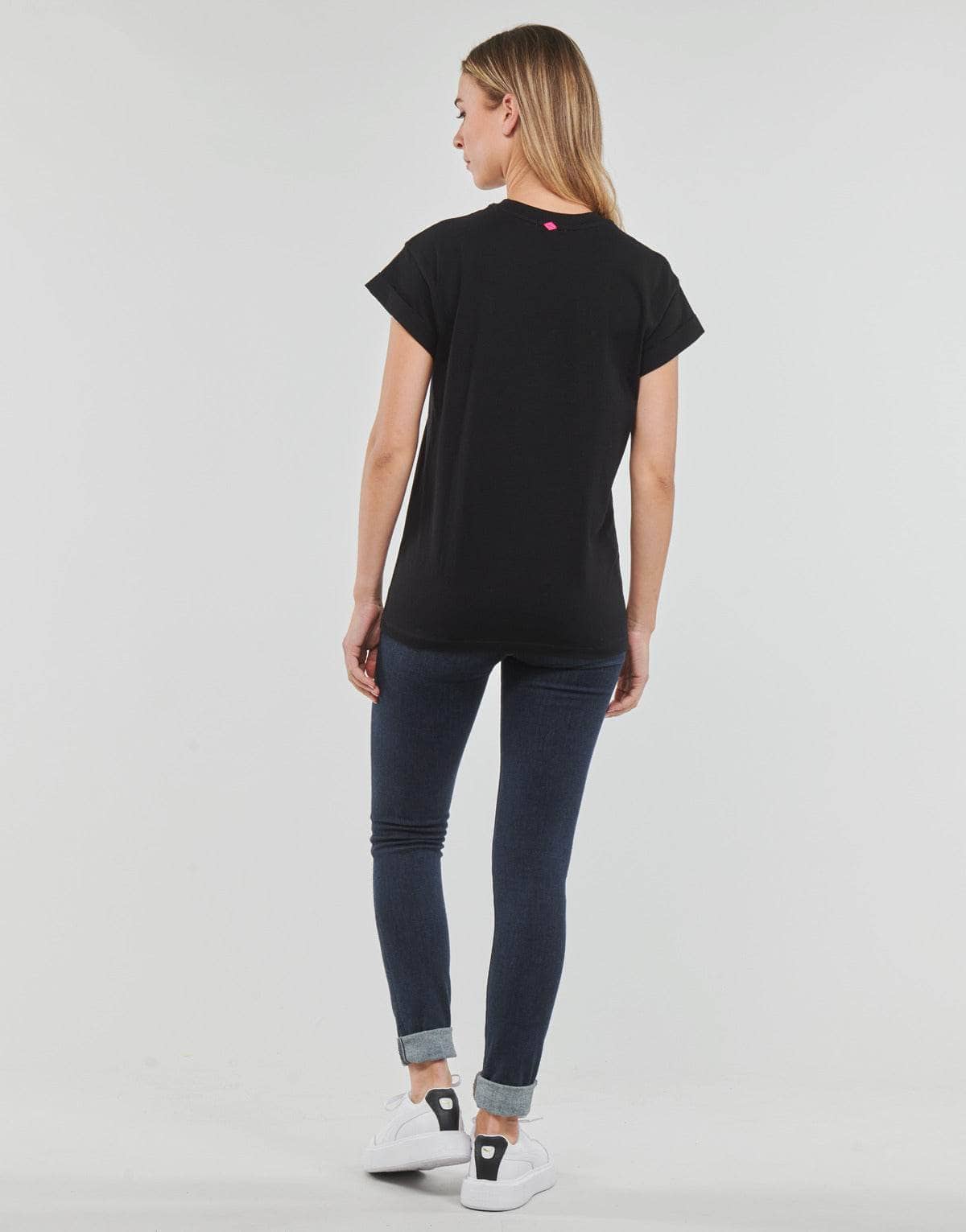 T-shirt Donna Replay W3588G Nero