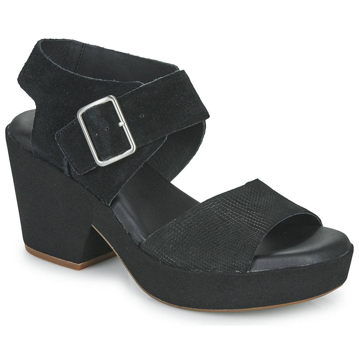 Sandali Donna Clarks KIMMEIHI STRAP Nero