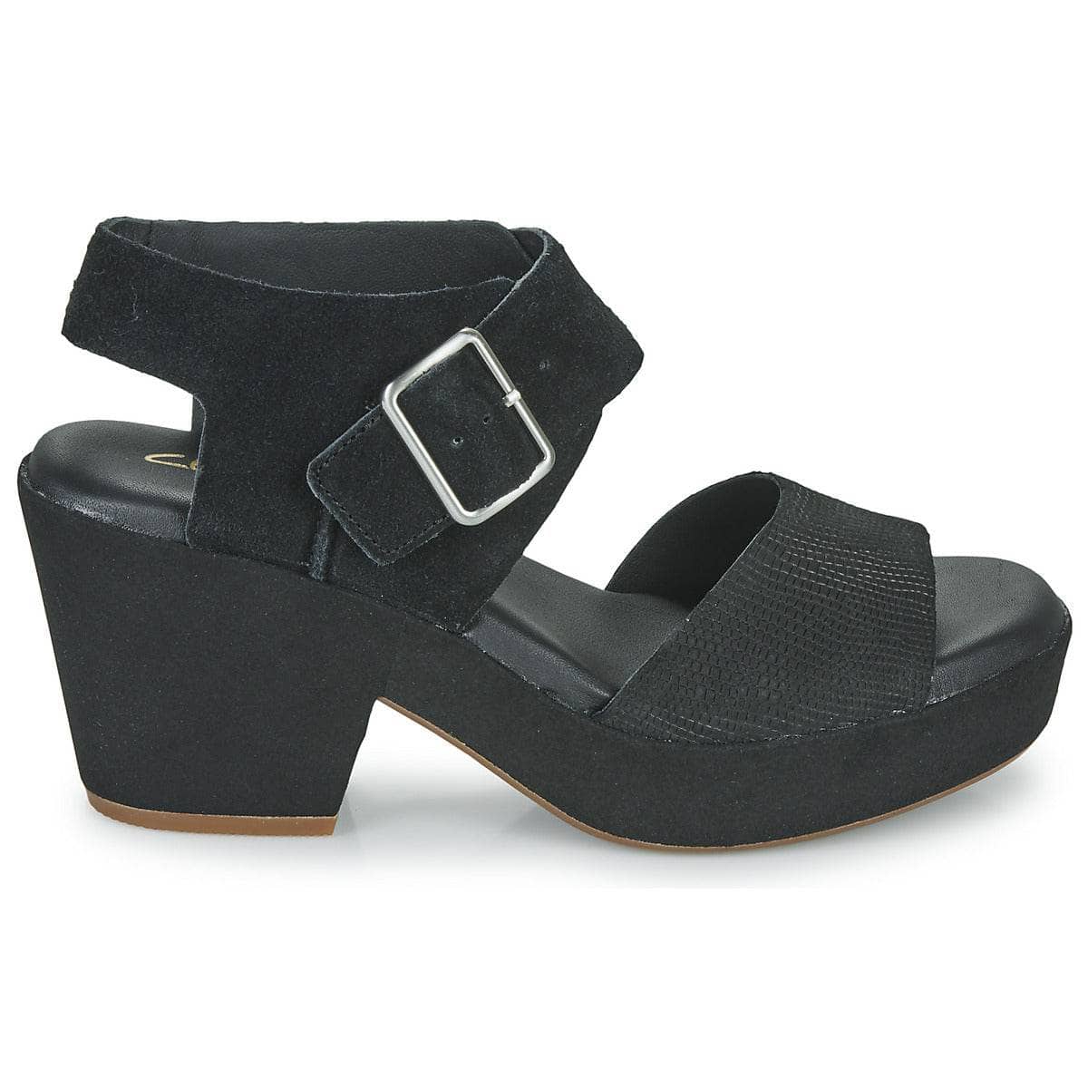 Sandali Donna Clarks KIMMEIHI STRAP Nero