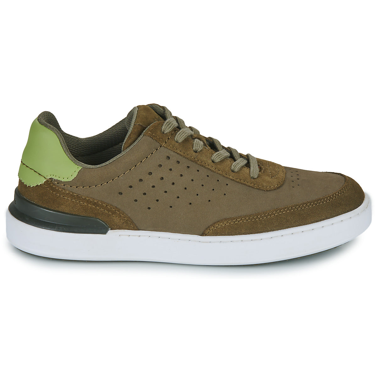 Sneakers Uomo Clarks COURTLITE TOR Kaki