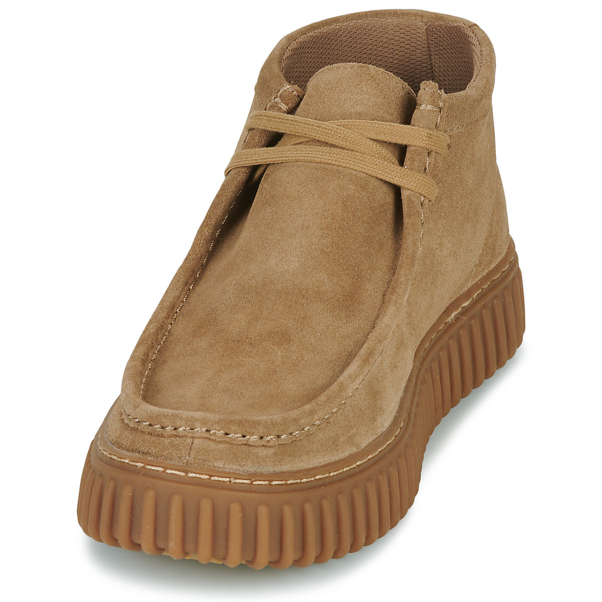 Sneakers alte Uomo Clarks  TORHILL HI  Beige