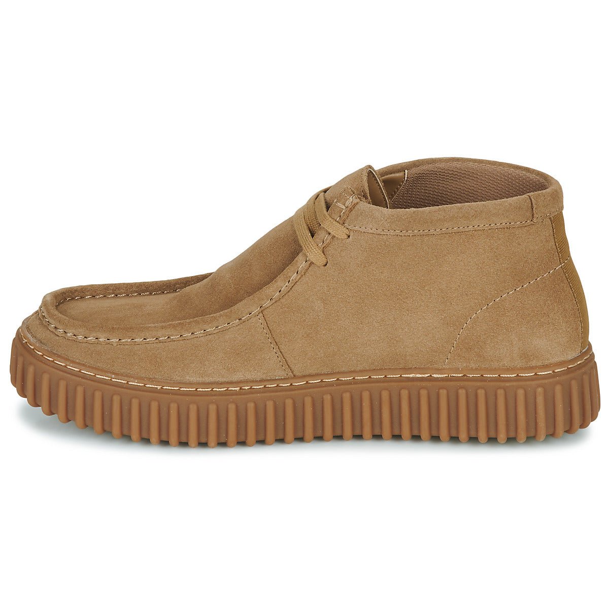 Sneakers alte Uomo Clarks  TORHILL HI  Beige