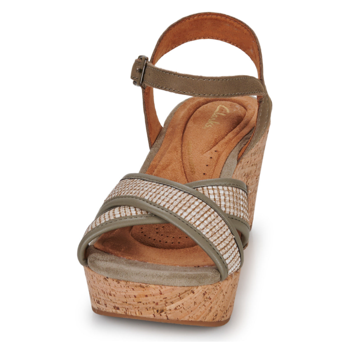 Sandali Donna Clarks ELLERI PLUM Kaki