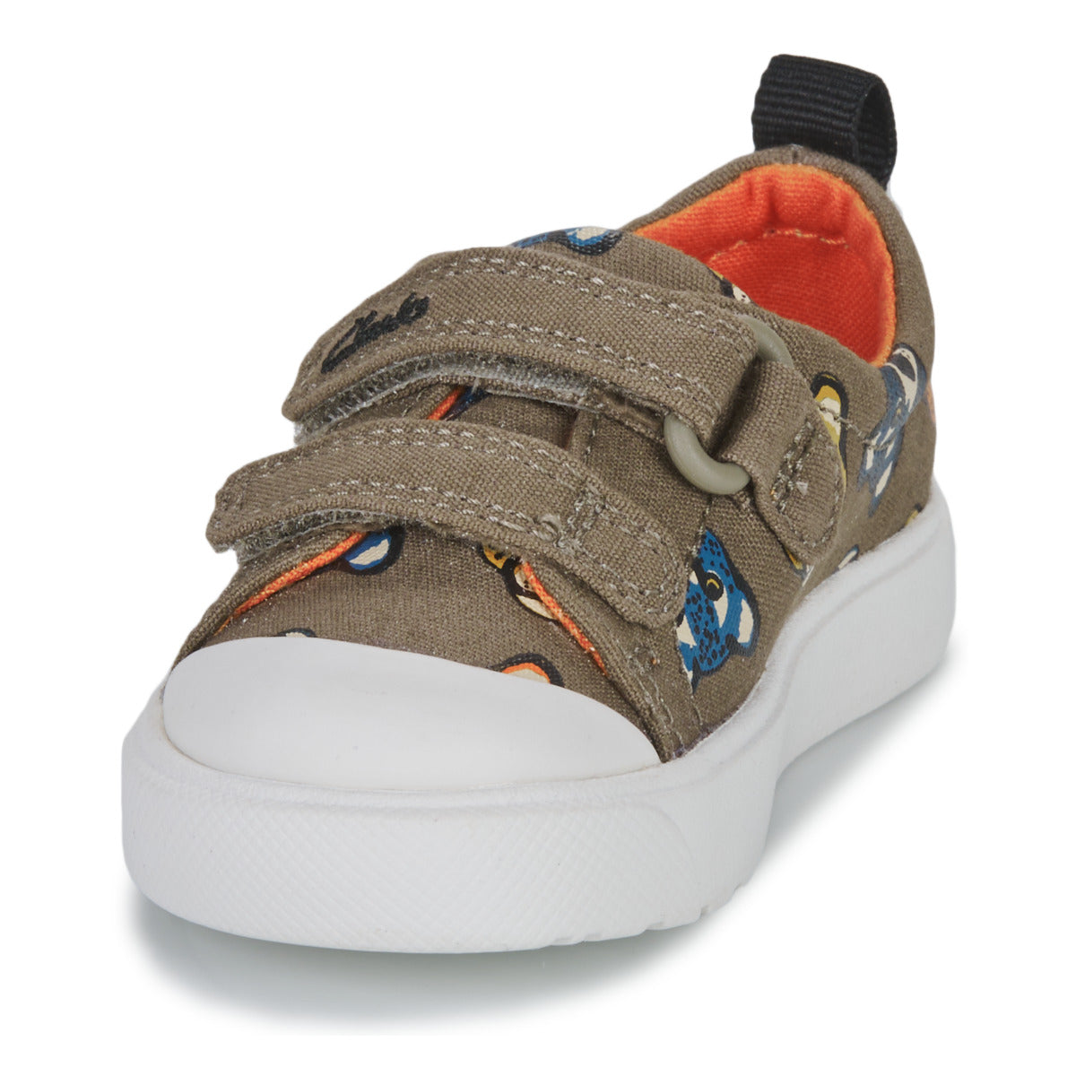 Scarpe bambini ragazzo Clarks CITY BRIGHT T Kaki