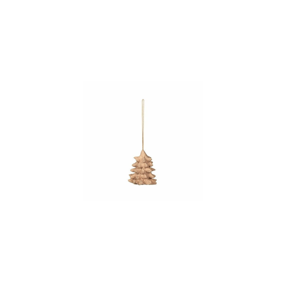 Decorazioni natalizie Broste Copenhagen SAPIN ’PULP’ COTON Marrone