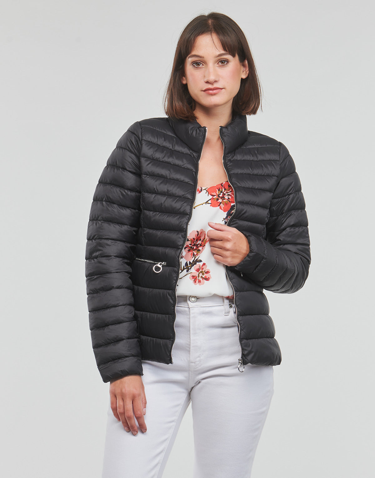 Piumino Donna Only ONLMADELINE JACKET Nero