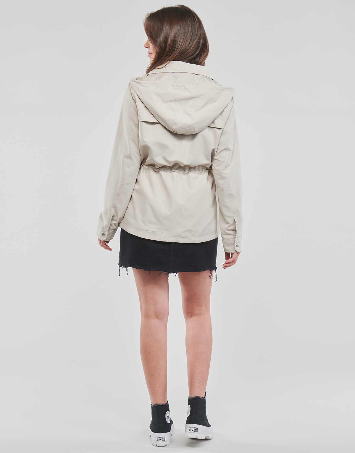 Parka Donna Only  ONLNEWSTARLINE SPRING JACKET CC  Beige