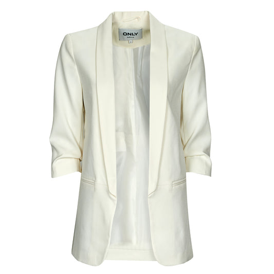 Giacca Donna Only  ONLELLY 3/4 LIFE BLAZER TLR  Bianco