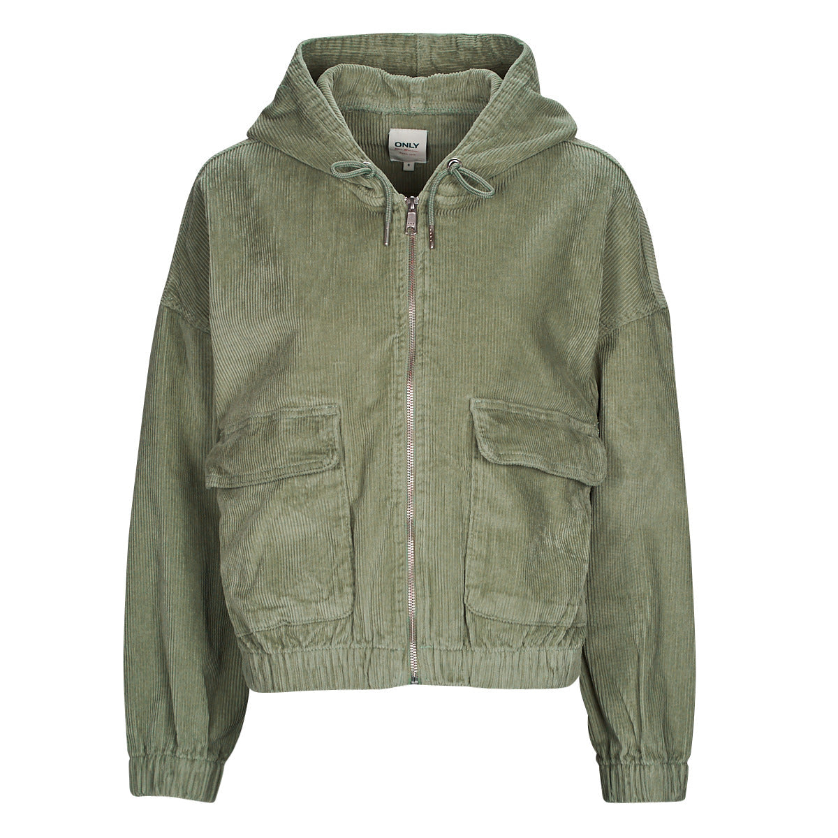Giubbotto Donna Only ONLKENZIE L/S CORD JACKET CC PNT Verde