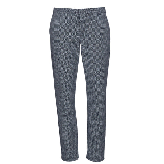 Pantalone Donna Only ONLBIANA COTTON AOP CHINO CC PNT Marine