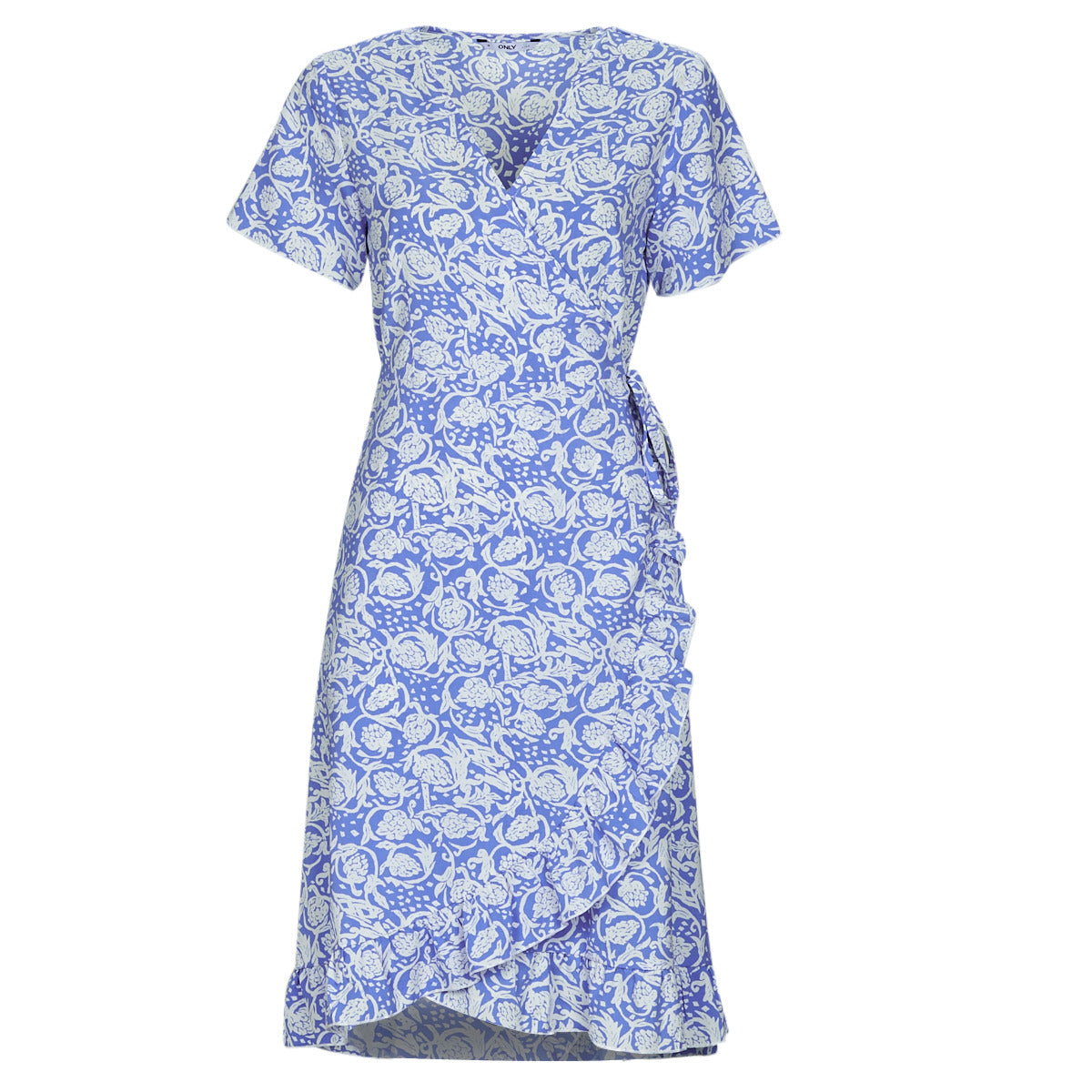 Abito corto Donna Only ONLMARGOT LIFE S/S KNEE WRAP DRESS Multicolore