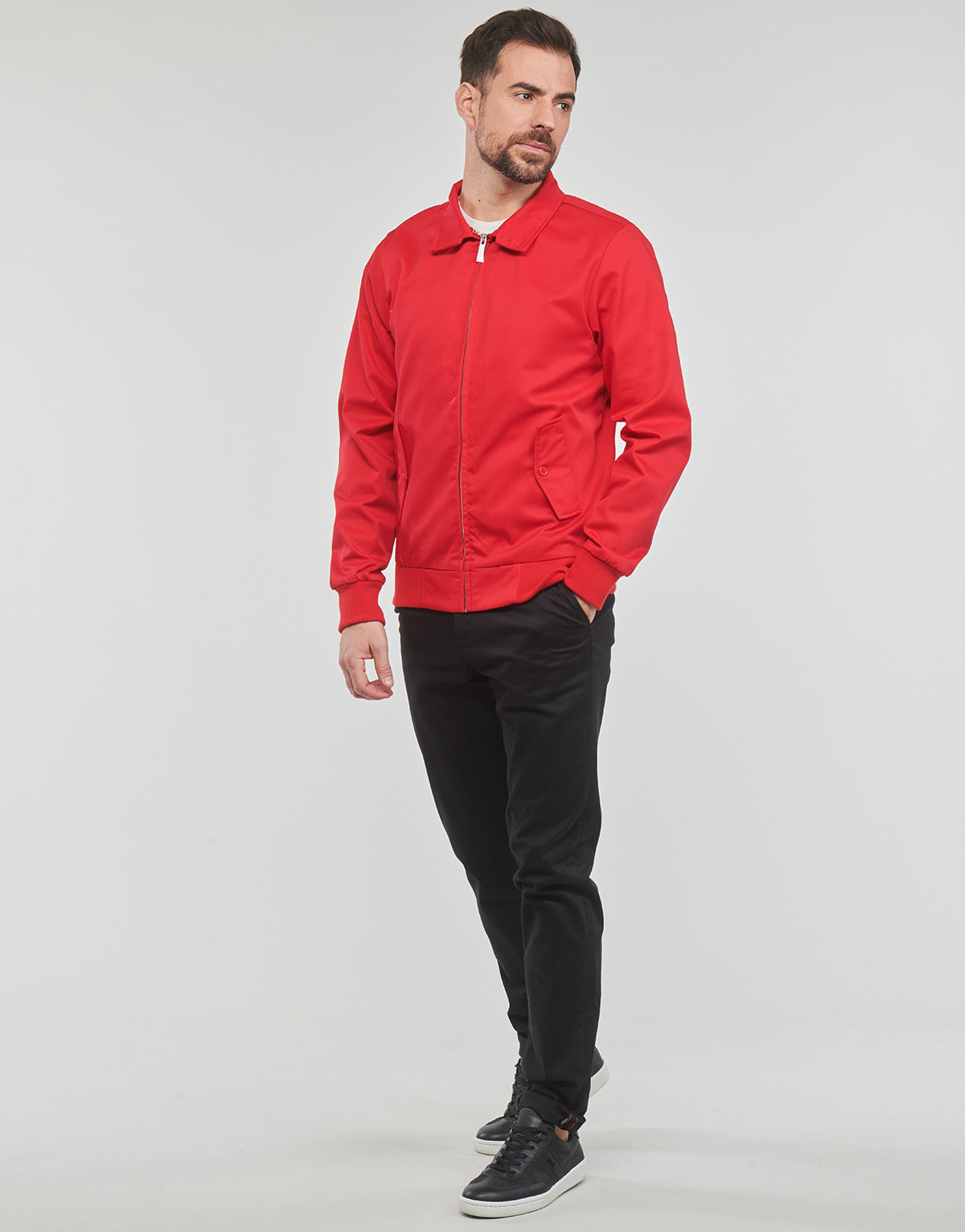 Giubbotto Uomo Harrington HGO Rosso