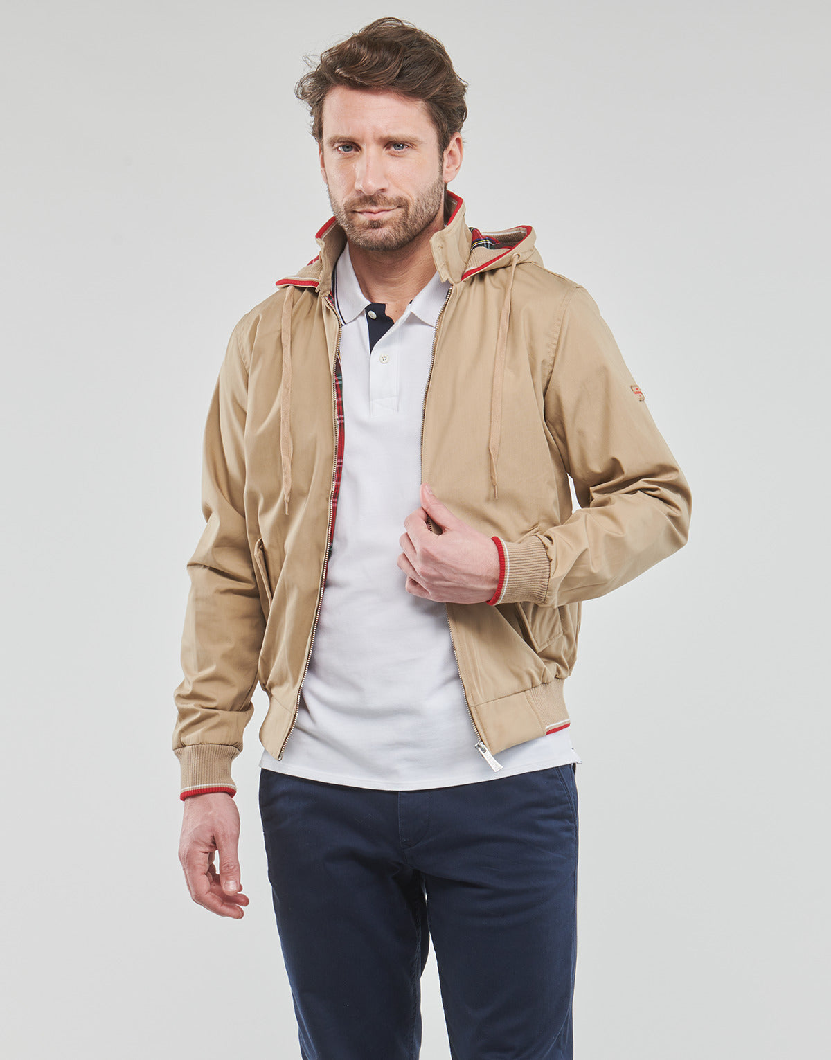 Giubbotto Uomo Harrington JAGGER Beige
