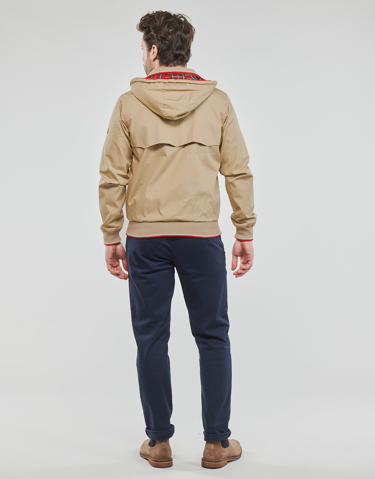 Giubbotto Uomo Harrington JAGGER Beige