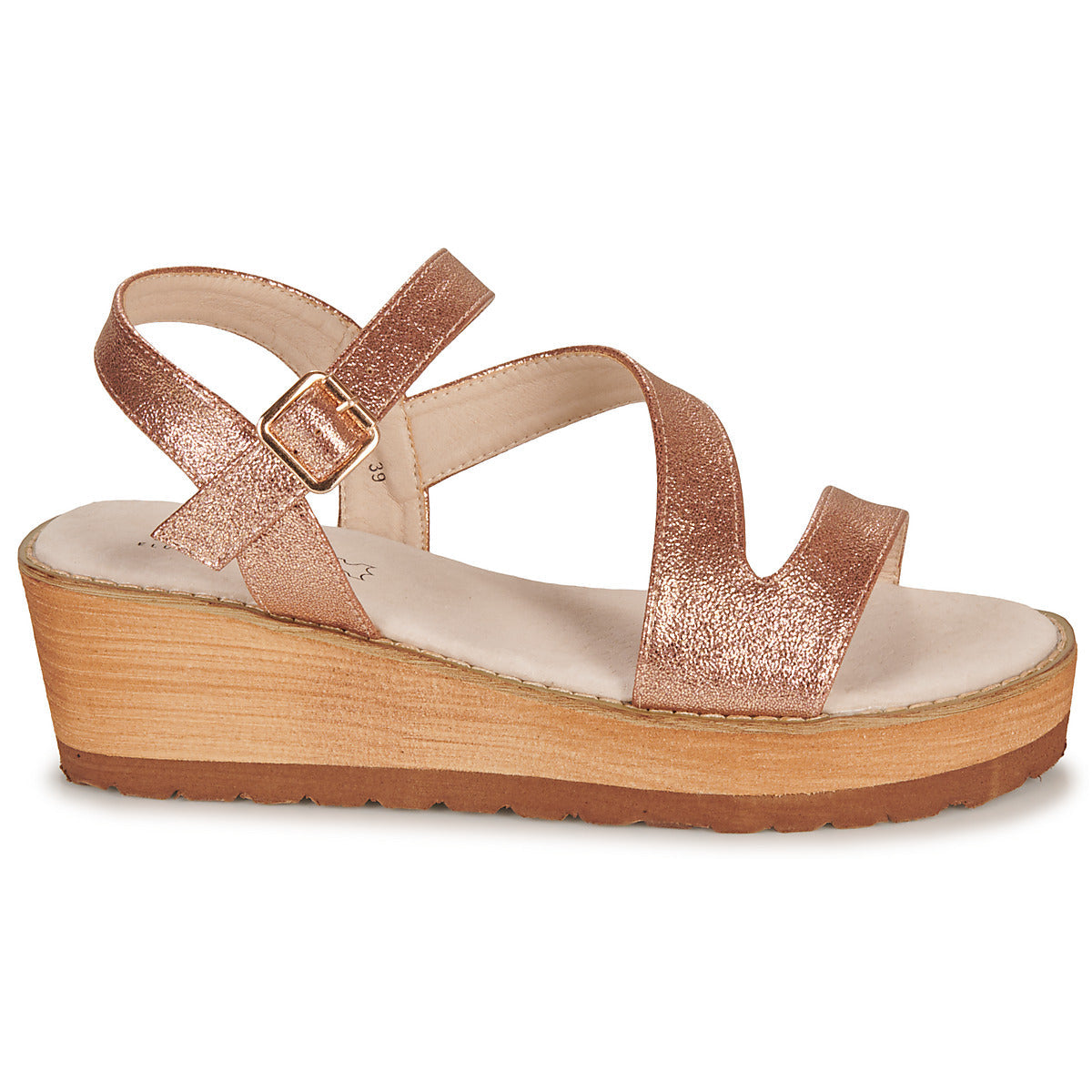 Sandali Donna Elue par nous NEBORE Oro