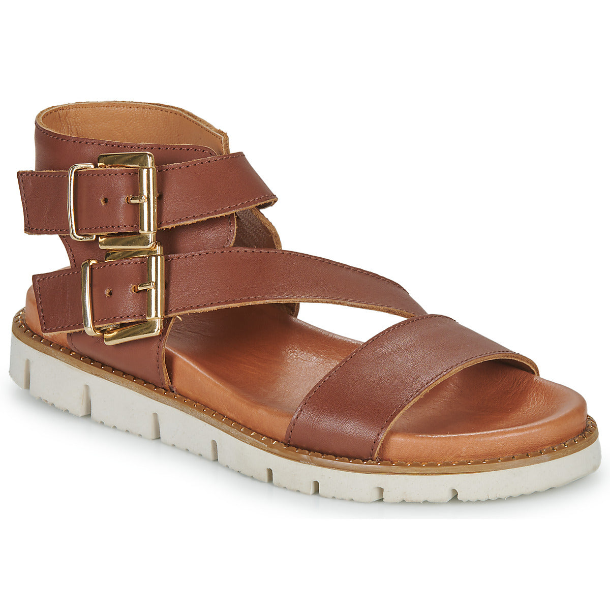 Sandali Donna Metamorf’Ose NANOPHAGE Marrone