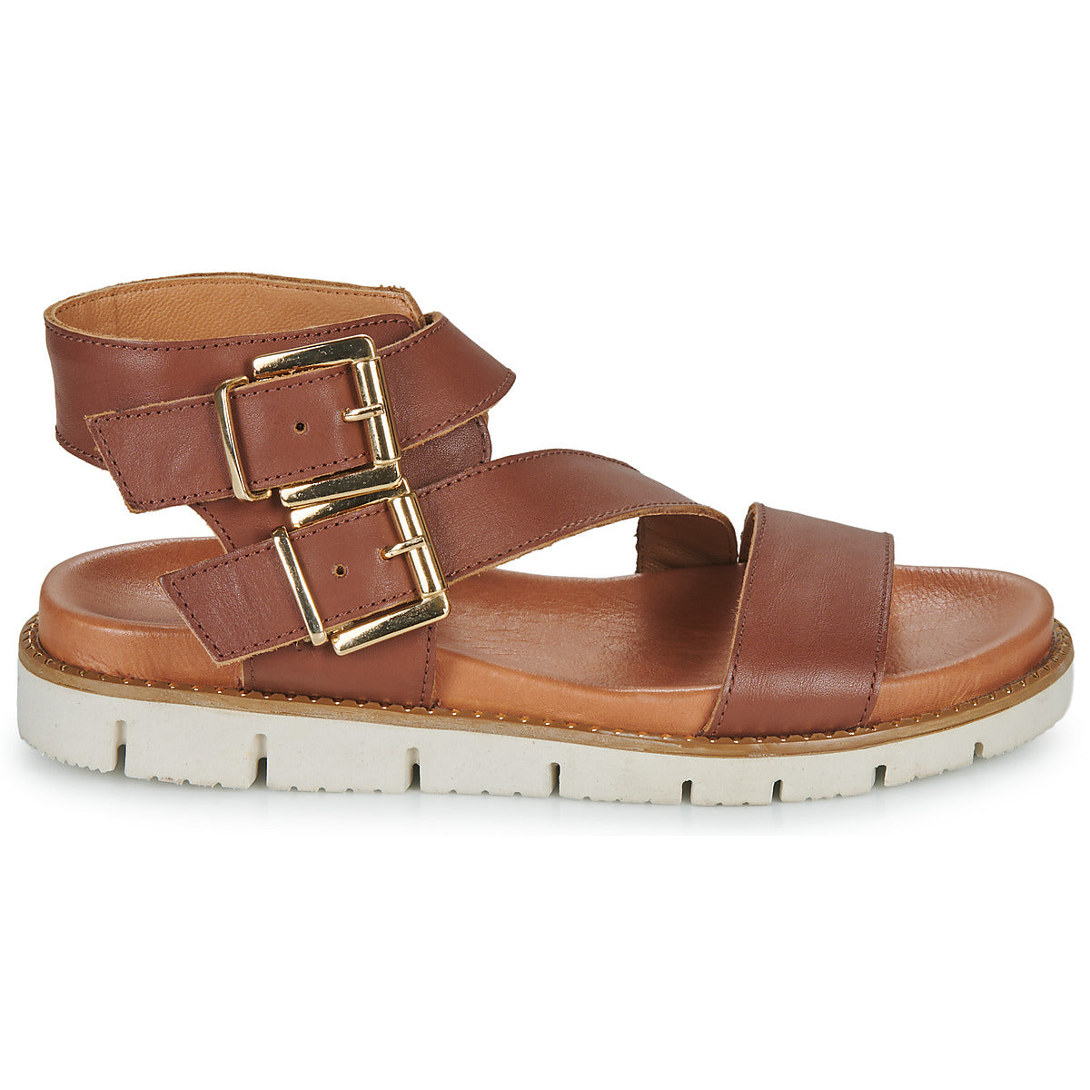 Sandali Donna Metamorf’Ose NANOPHAGE Marrone