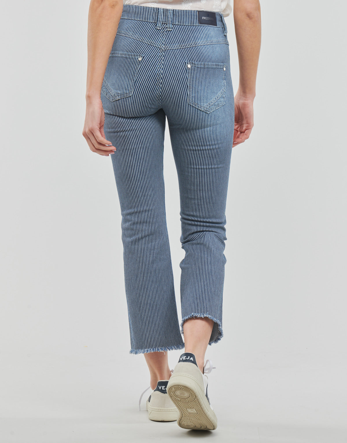 Jeans Flare Donna Freeman T.Porter NORMA SDM Grigio