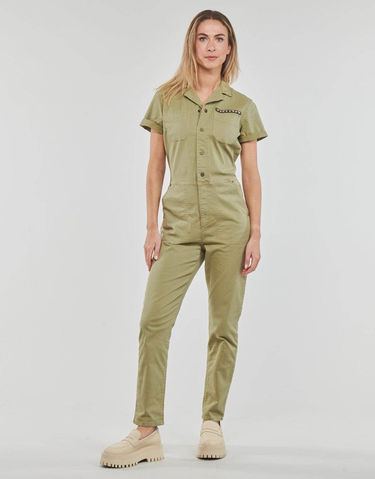 Tute / Jumpsuit Donna Freeman T.Porter TIFANY BOOTCAMP Kaki