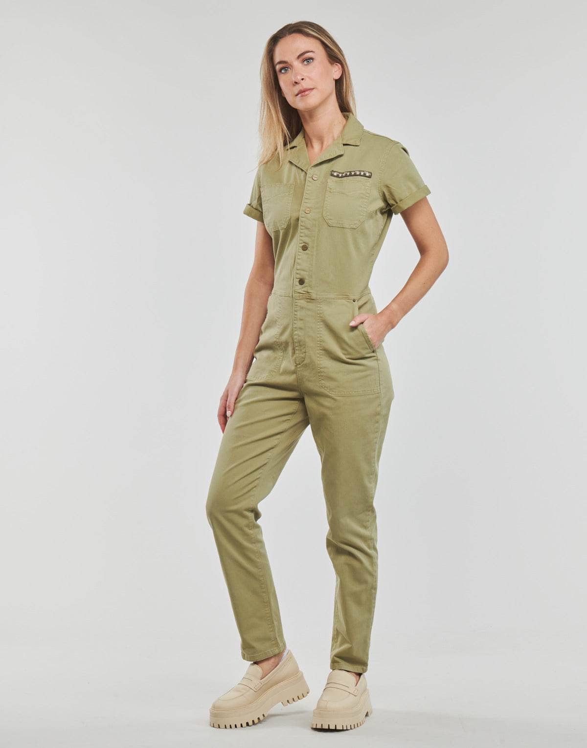 Tute / Jumpsuit Donna Freeman T.Porter TIFANY BOOTCAMP Kaki