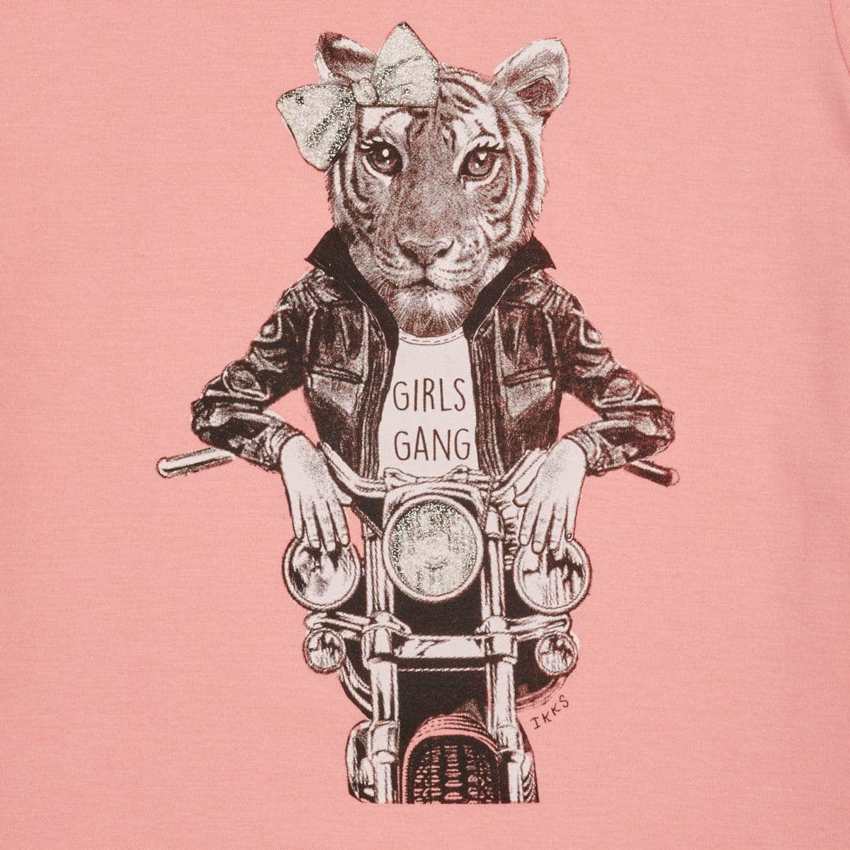 T-shirt ragazza Ikks XW10442 Rosa