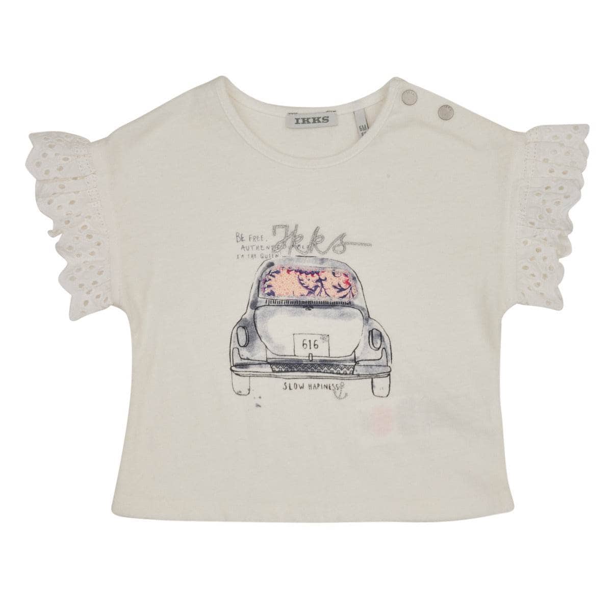 T-shirt ragazza Ikks XW10020 Bianco