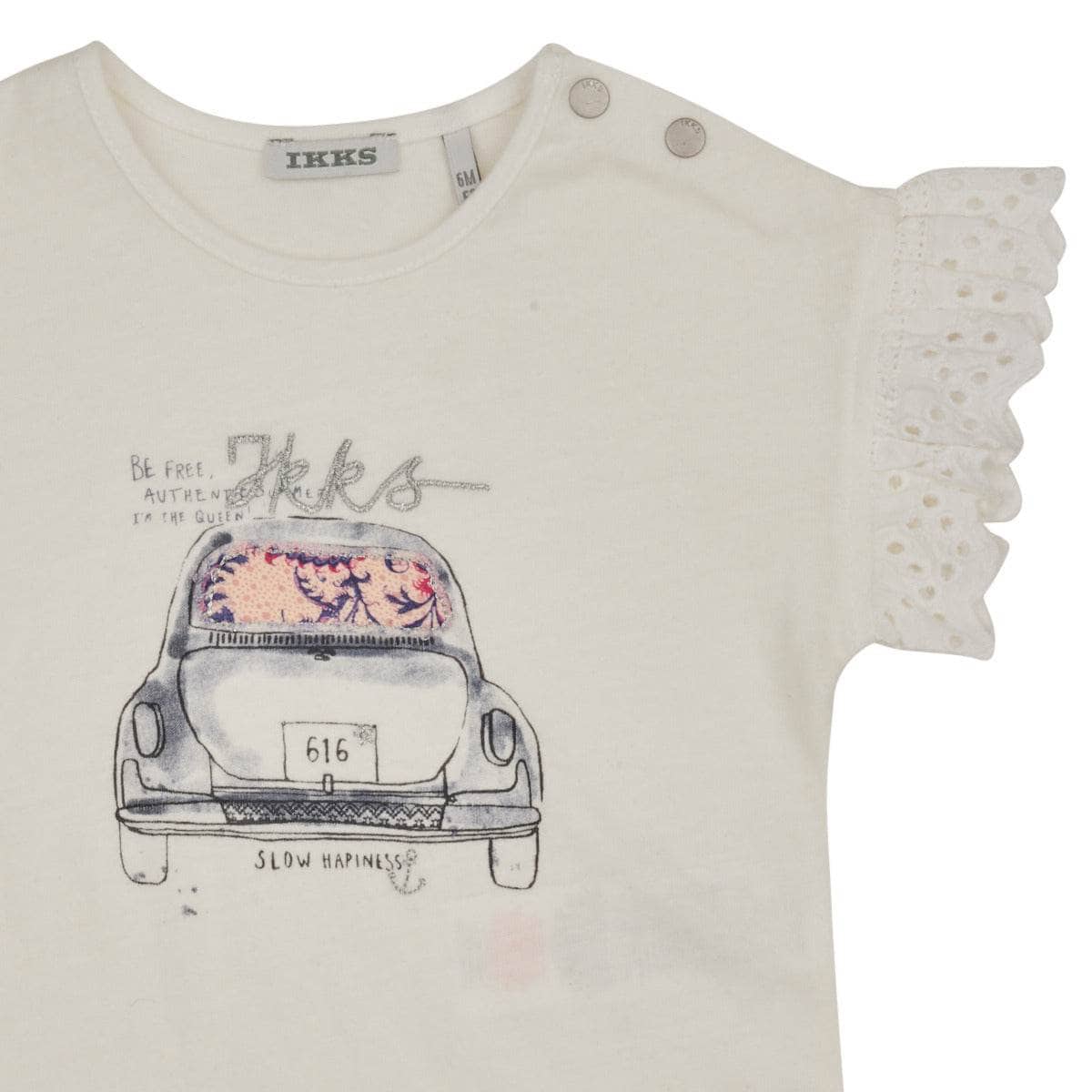 T-shirt ragazza Ikks XW10020 Bianco