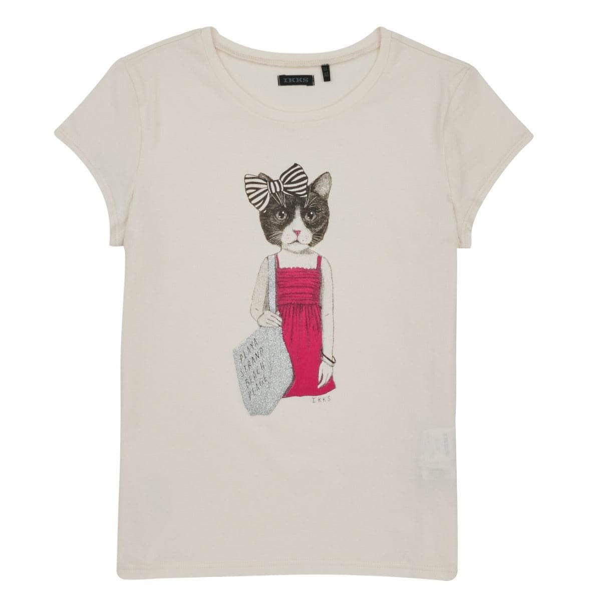 T-shirt ragazza Ikks XW10062 Bianco