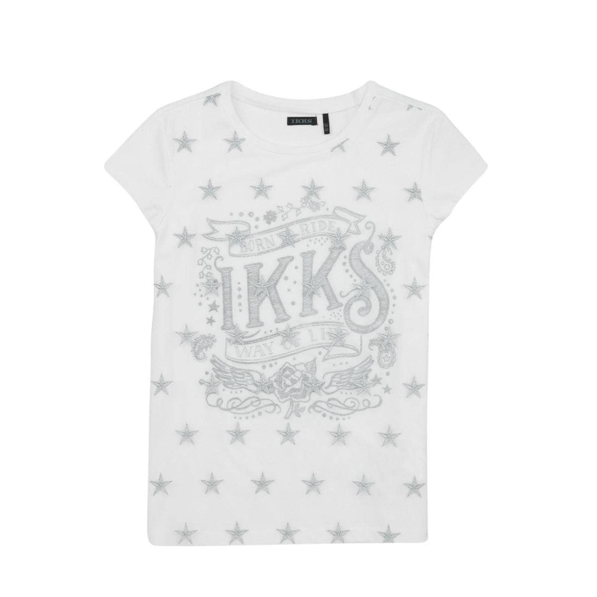 T-shirt ragazza Ikks XW10112 Bianco