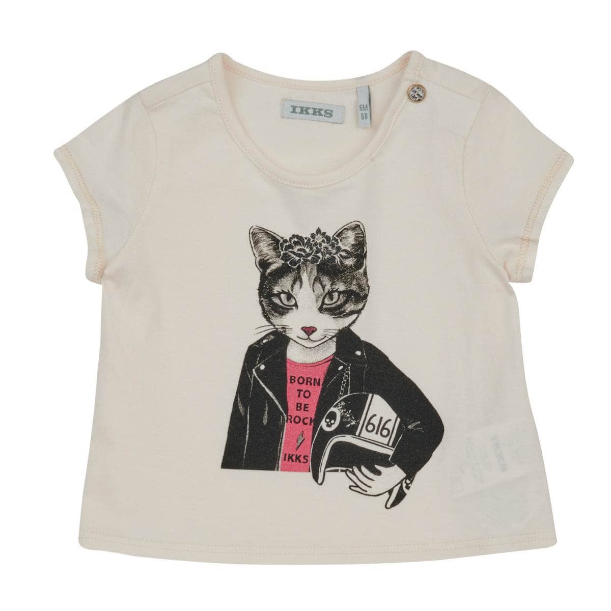 T-shirt ragazza Ikks XW10130 Bianco