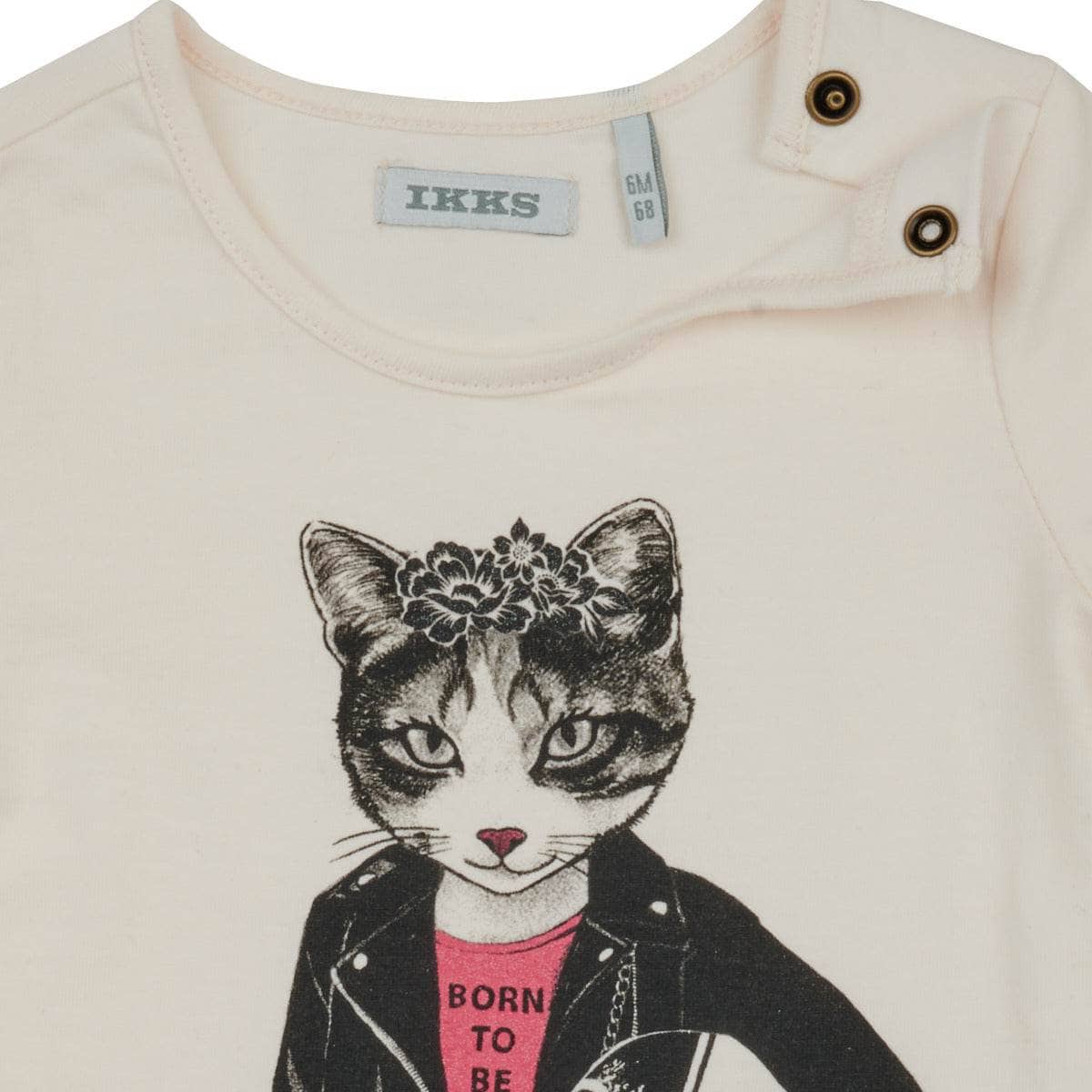 T-shirt ragazza Ikks XW10130 Bianco