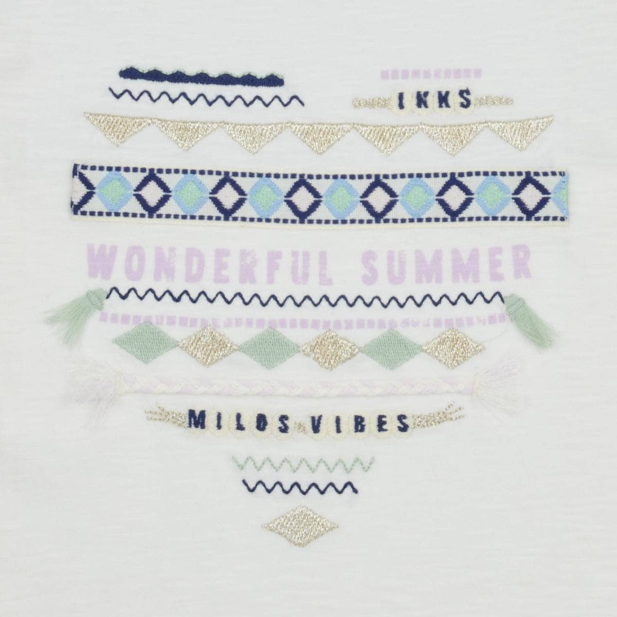 T-shirt ragazza Ikks XW10272 Bianco