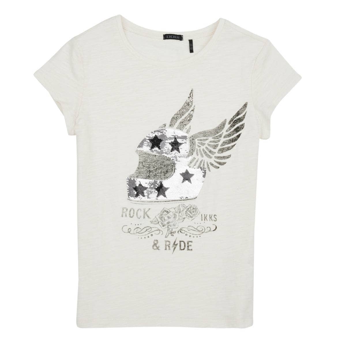 T-shirt ragazza Ikks XW10132 Bianco