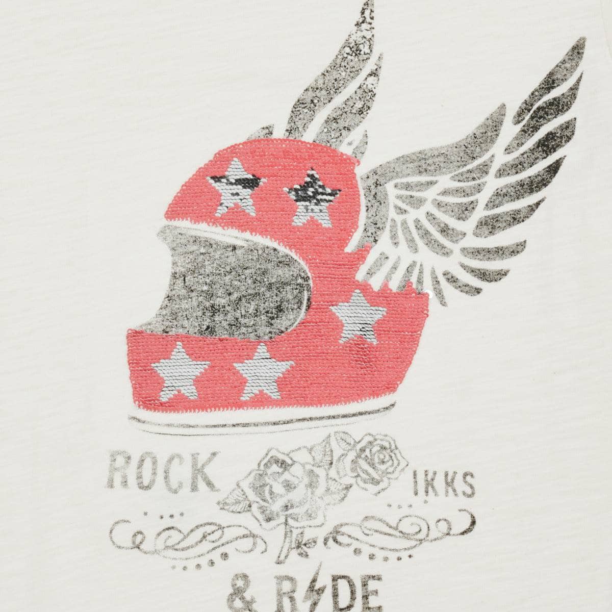 T-shirt ragazza Ikks XW10132 Bianco