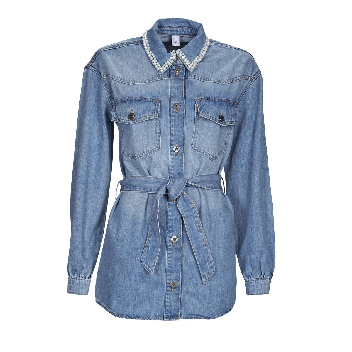 Giacca in jeans Donna Liu Jo GIACCA CAMICIA Blu