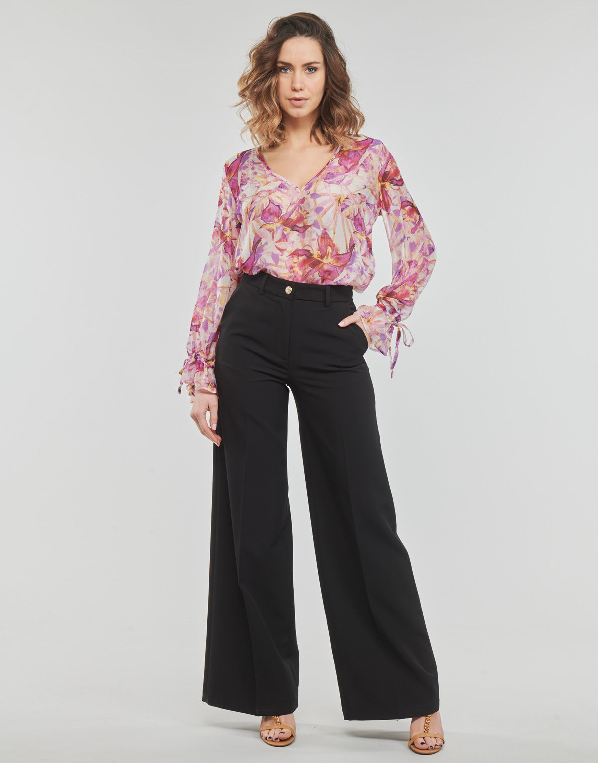 Pantalone Donna Liu Jo NEW PRINCESS Nero