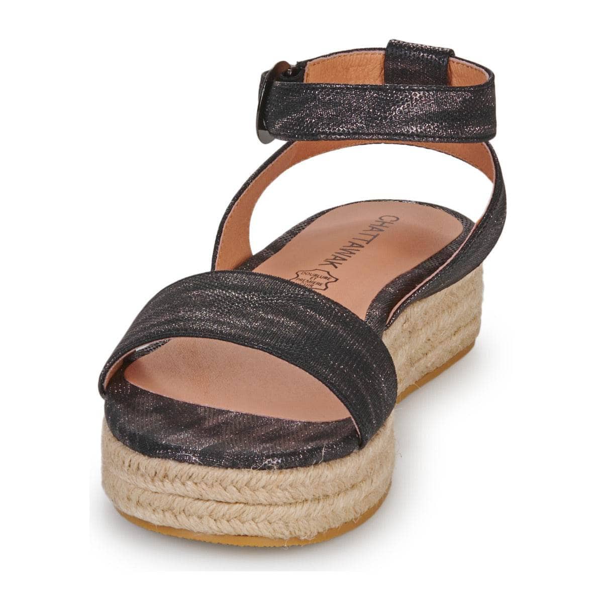 Sandali Donna Chattawak CASTELLO Nero