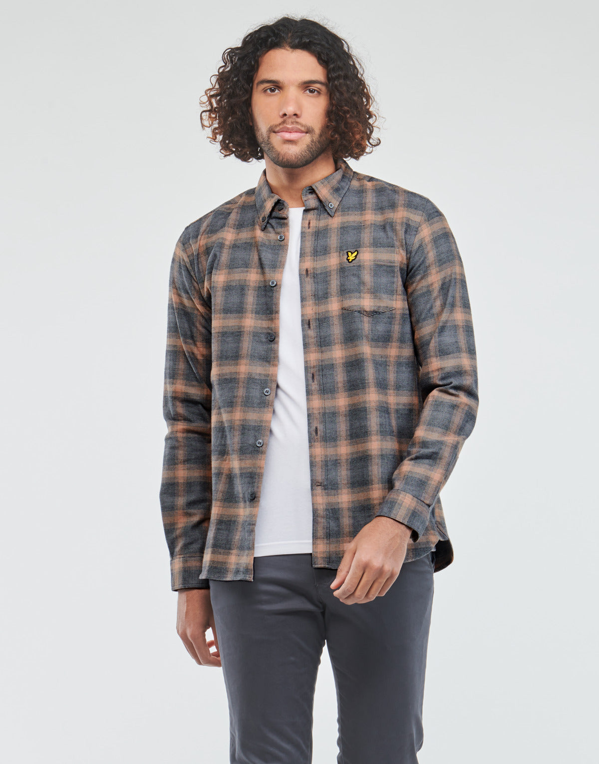 Camicia a maniche lunghe Uomo Lyle & Scott BUTTON DOWN CHECK SHIRT Multicolore