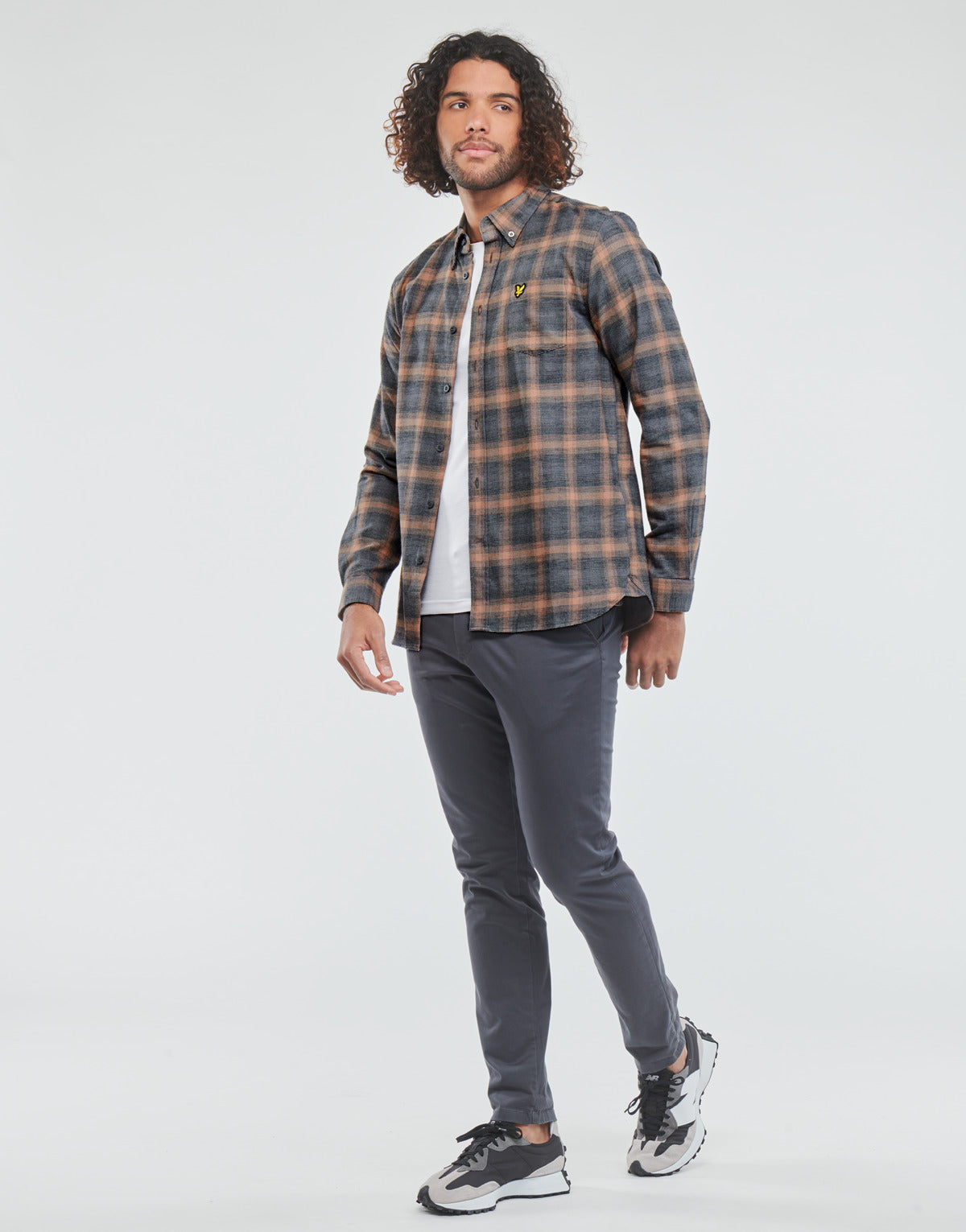 Camicia a maniche lunghe Uomo Lyle & Scott BUTTON DOWN CHECK SHIRT Multicolore