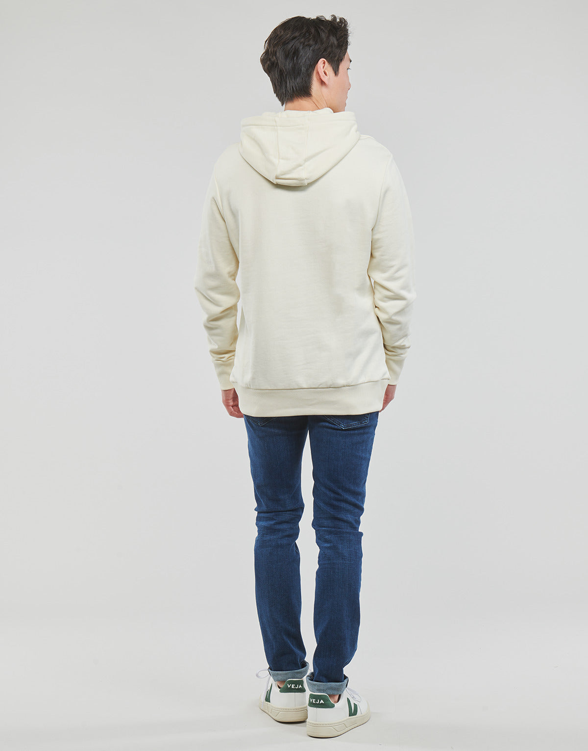 Felpa Uomo Lyle & Scott EMBROIDERED LOGO HOODIE Bianco