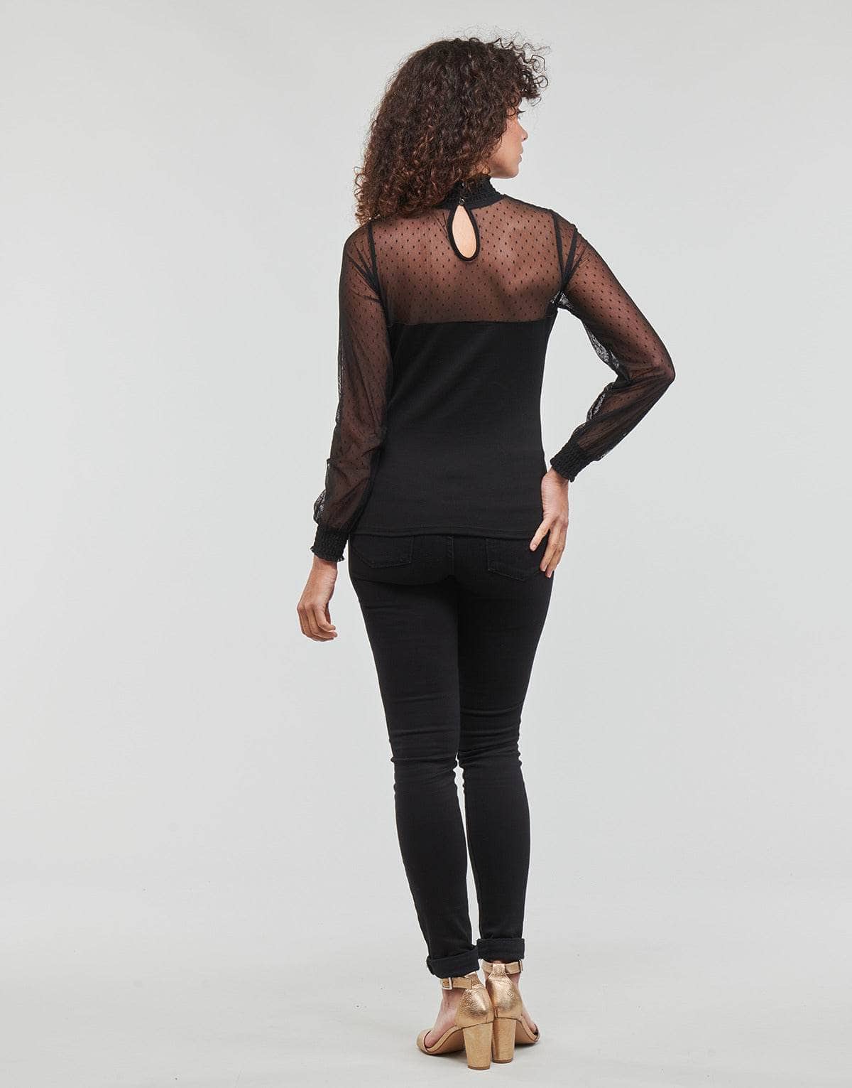 T-shirts a maniche lunghe Donna Morgan TOKI Nero