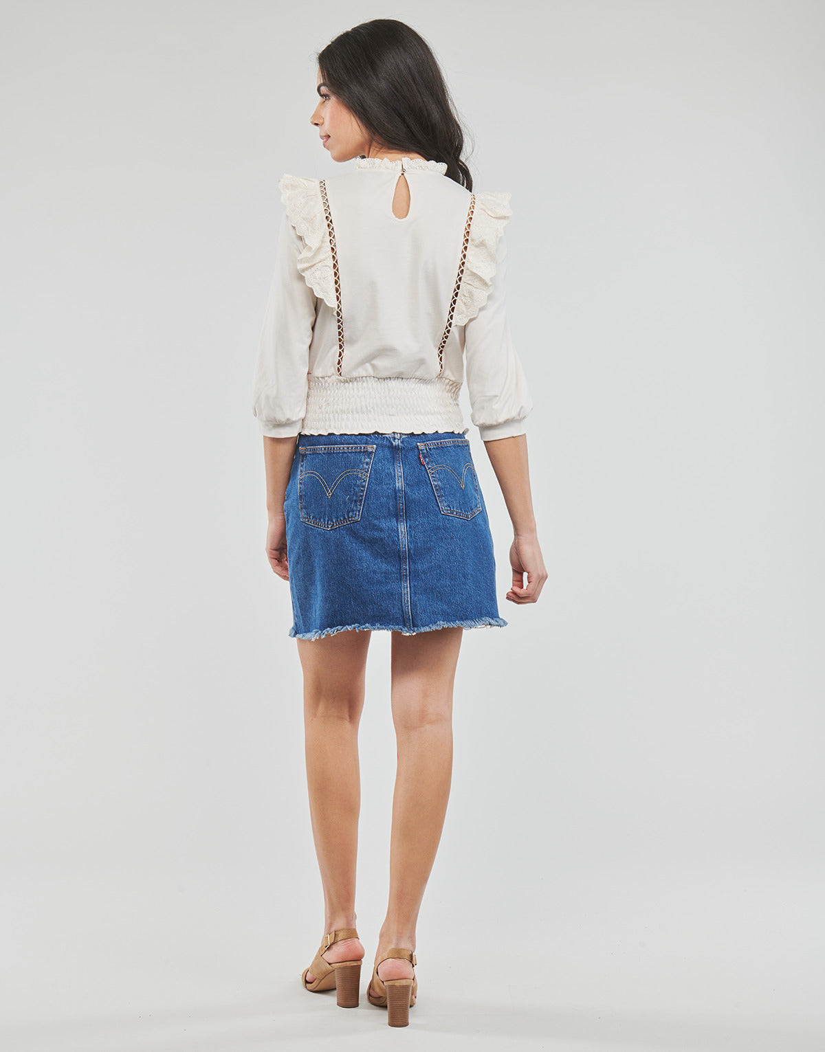 Camicetta Donna Morgan TIRILOK Beige